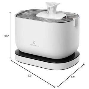 PETLIBRO Cat Water Fountain, Cordless Pet Water Fountain Battery Operated, 2.5L